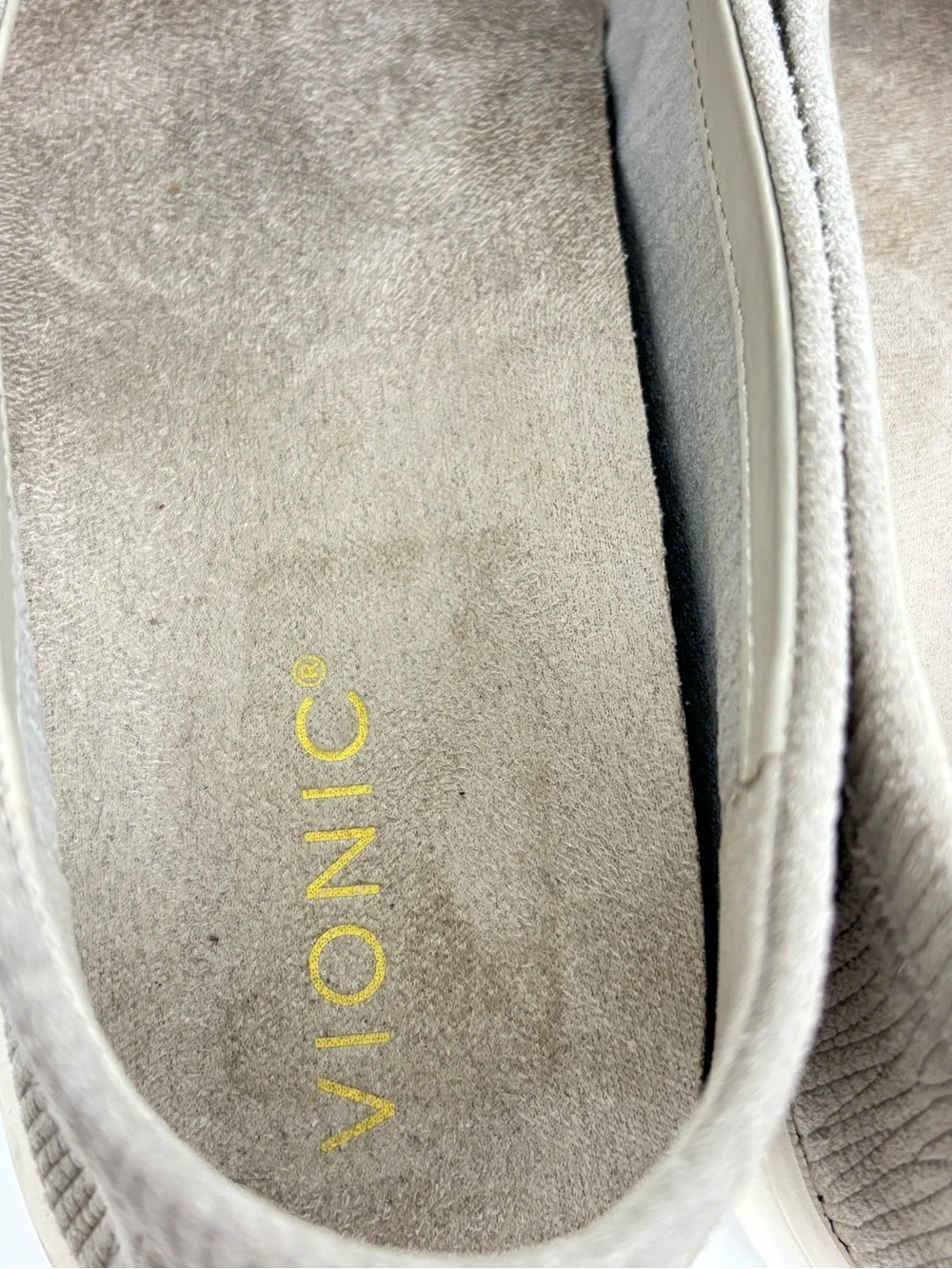 Vionic Shoes Womens Size 11 Tan Suede Uptown Penny Loafer